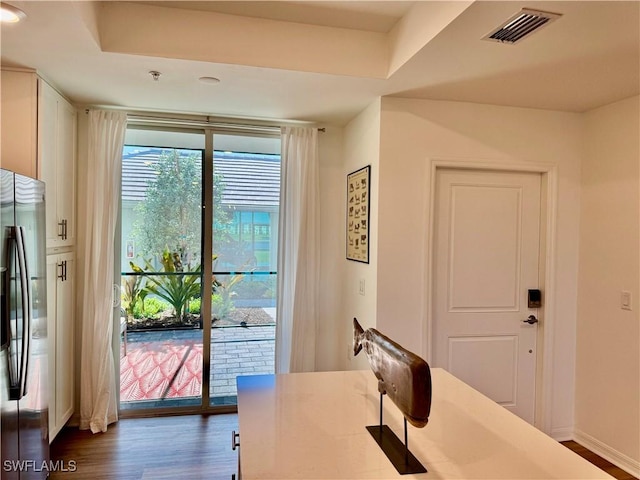 5445 Double Eagle Cir Unit 3012, Ave Maria, FL 34142 - office space with dark wood-style flooring and baseboards