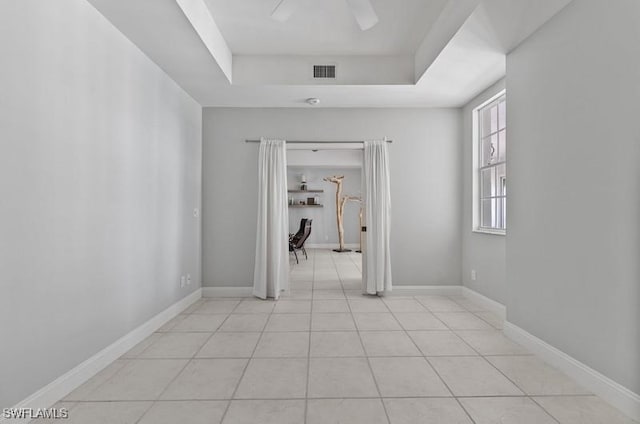 2000 Royal Marco Way Unit 607, Marco Island, FL 34145 - hallway with a tray ceiling and light tile patterned floors