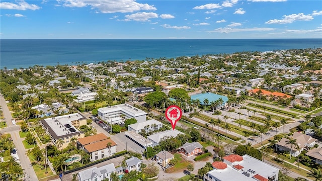 360 10th Ave S Unit B200, Naples, FL 34102 - birds eye view of property with a water view