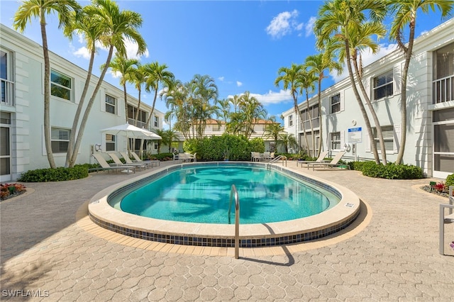360 10th Ave S Unit B200, Naples, FL 34102 - community pool with a residential view