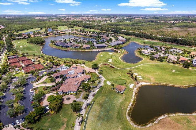 9280 Triana Ter Unit 234, Fort Myers, FL 33912 - aerial view of property's location with nearby suburban area, a large body of water, and a local golf course