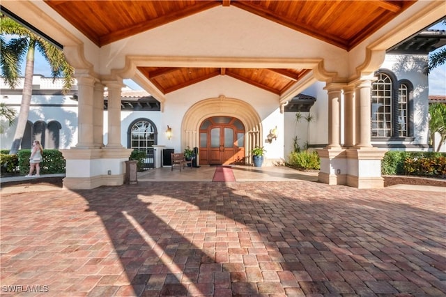 9280 Triana Ter Unit 234, Fort Myers, FL 33912 - view of patio with french doors