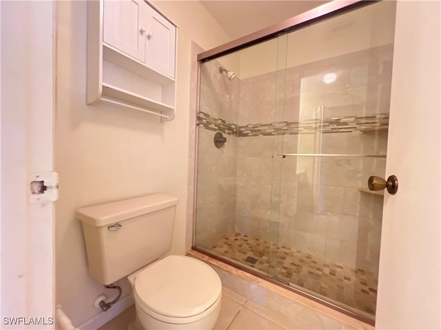 8080 S Woods Cir Unit 11, Fort Myers, FL 33919 - bathroom featuring toilet and a stall shower