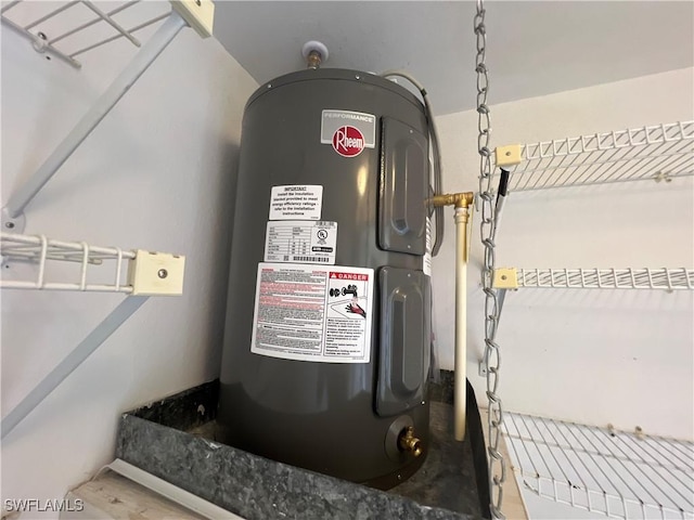 8080 S Woods Cir Unit 11, Fort Myers, FL 33919 - utilities with electric water heater