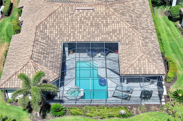 bird's eye view