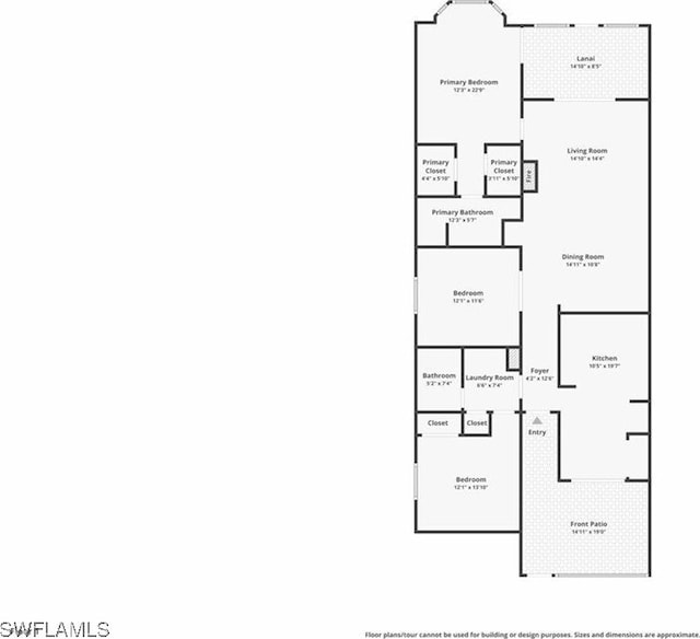 12130 Kelly Greens Blvd Unit 91, Fort Myers, FL 33908 - floor plan