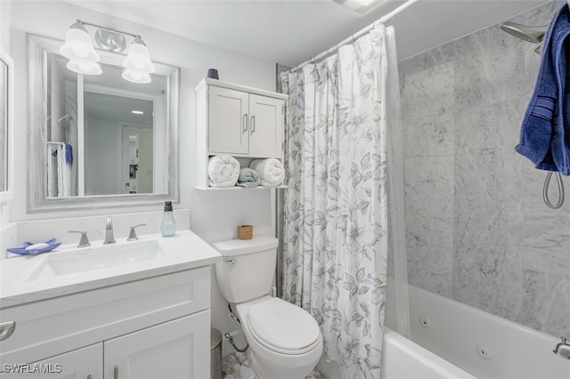 12130 Kelly Greens Blvd Unit 91, Fort Myers, FL 33908 - full bath featuring toilet, vanity, and shower / tub combo