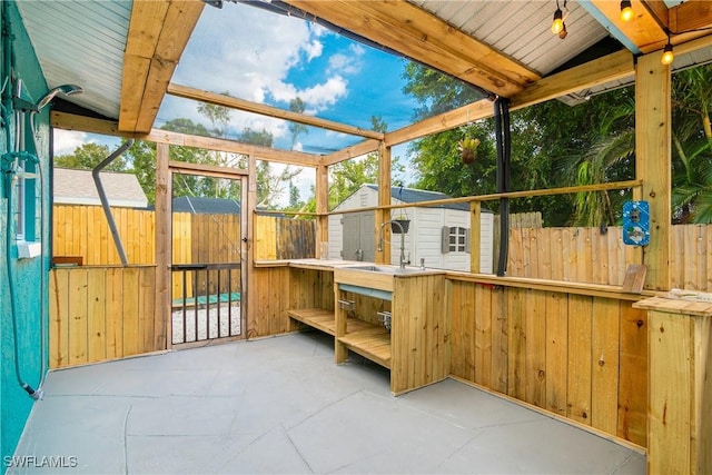 7666 Laurel Valley Rd, Fort Myers, FL 33967 - view of unfurnished sunroom