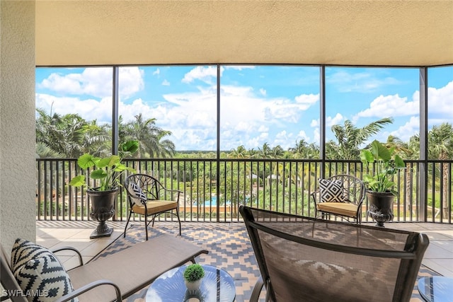 1050 Borghese Ln Unit 206, Naples, FL 34114 - view of sunroom