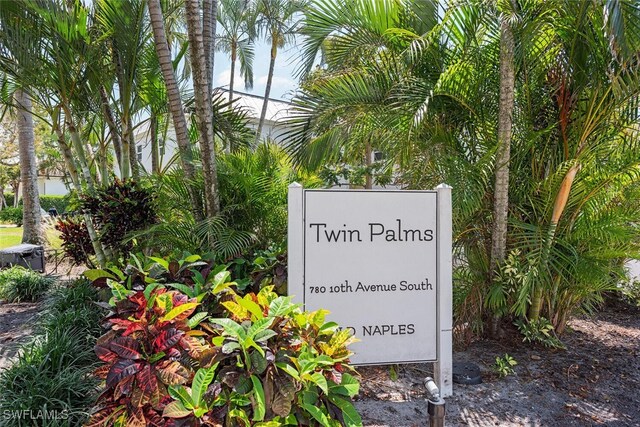 780 10th Ave S Unit 23, Naples, FL 34102 - view of community / neighborhood sign