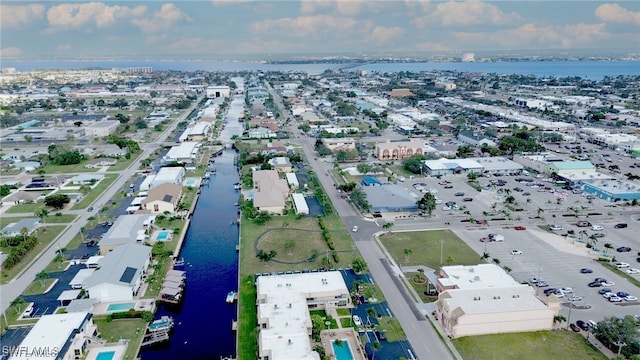 1016 SE 46th St Unit 102, Cape Coral, FL 33904 - birds eye view of property featuring a water view