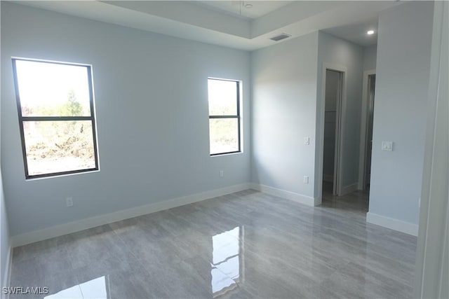 224 Preston St, Lehigh Acres, FL 33974 - empty room with baseboards, recessed lighting, and tile patterned flooring