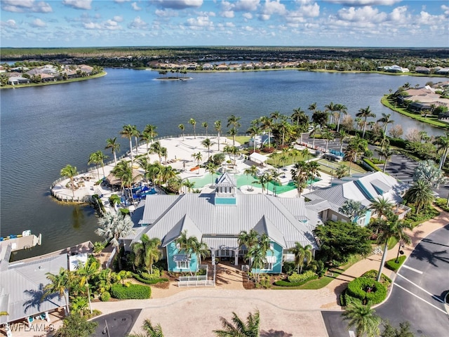 14243 Galley Ct, Naples, FL 34114 - aerial view with a water view
