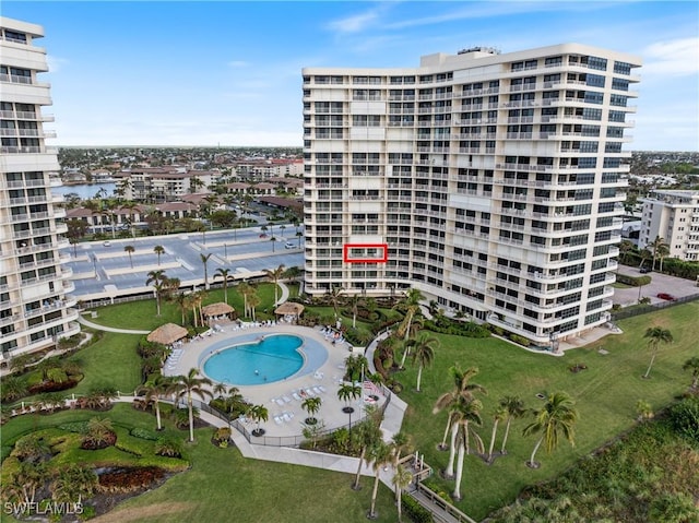 260 Seaview Ct Unit 402, Marco Island, FL 34145 - view of property with a view of city