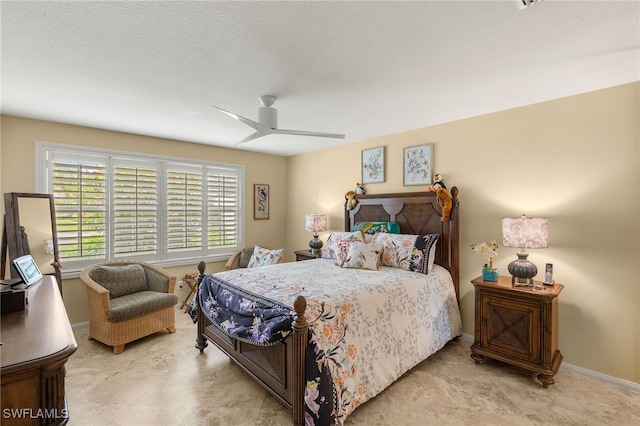 4748 San Carlo Ct, Naples, FL 34109 - bedroom featuring a ceiling fan and baseboards