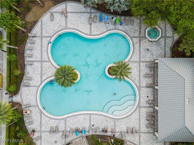 view of pool