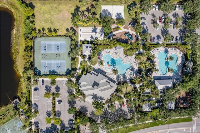 aerial view