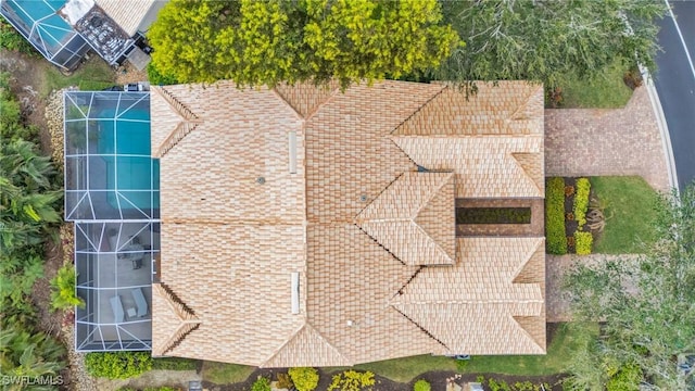 drone / aerial view