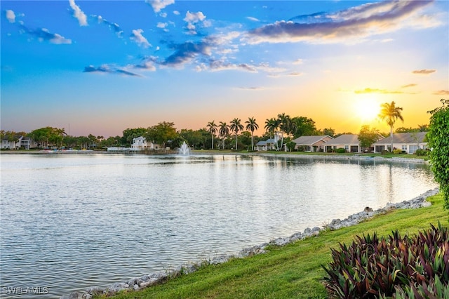 2524 Sailors Way Unit 118, Naples, FL 34109 - water view featuring a residential view