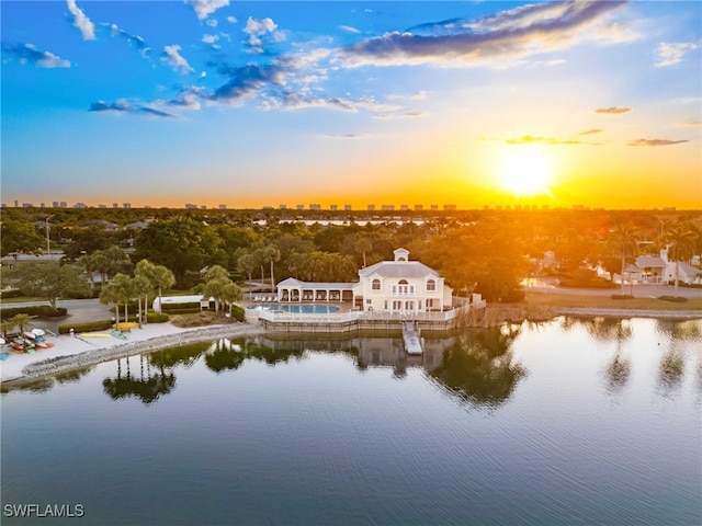 2524 Sailors Way Unit 118, Naples, FL 34109 - aerial view with a water view