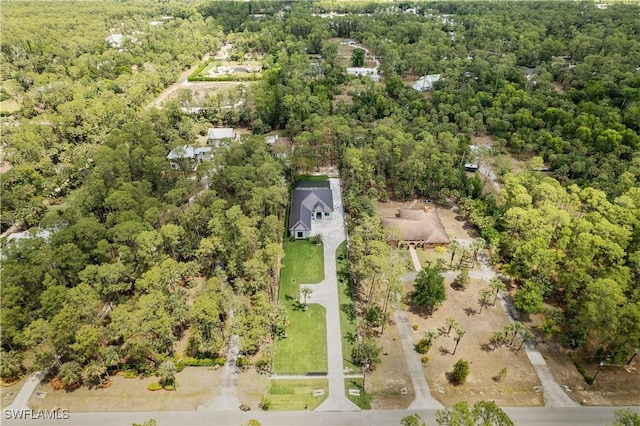 4693 13th Ave SW, Naples, FL 34116 - bird's eye view featuring a wooded view