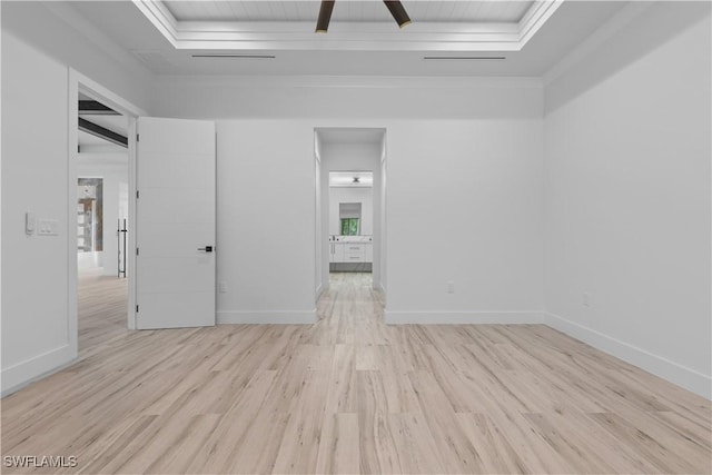 4693 13th Ave SW, Naples, FL 34116 - spare room featuring light wood finished floors and baseboards