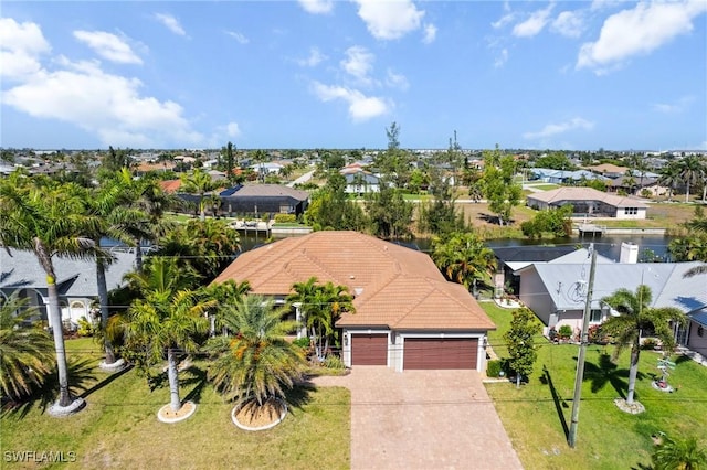 3824 SW 11th Pl, Cape Coral, FL 33914 - birds eye view of property featuring a residential view
