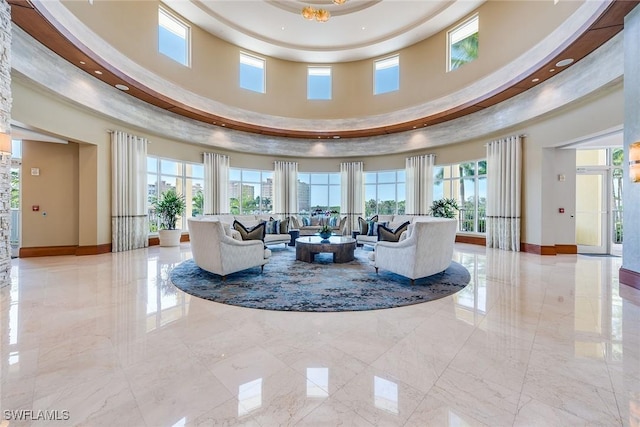 view of community lobby