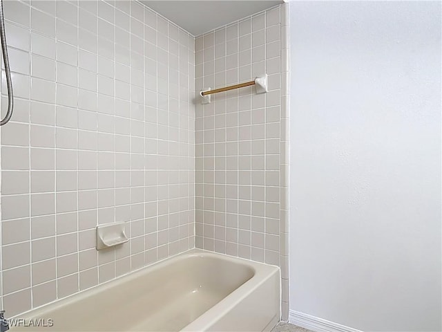 2178 Arbour Walk Cir Unit 2322, Naples, FL 34109 - bathroom with  shower combination and baseboards
