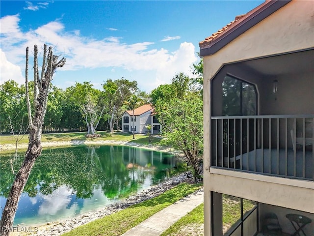 2178 Arbour Walk Cir Unit 2322, Naples, FL 34109 - water view featuring a tree filled landscape