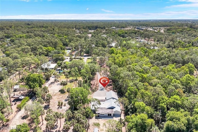 2855 66th St SW, Naples, FL 34105 - aerial view of a heavily wooded area