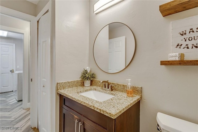 1045 SW Embers Ter, Cape Coral, FL 33991 - bathroom with toilet and vanity