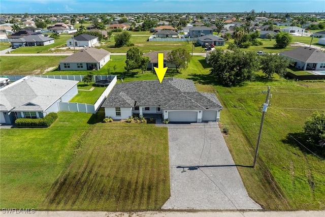 403 NW 17th Ter, Cape Coral, FL 33993 - drone / aerial view with a residential view