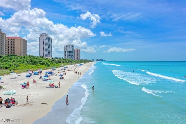 water view with local beach