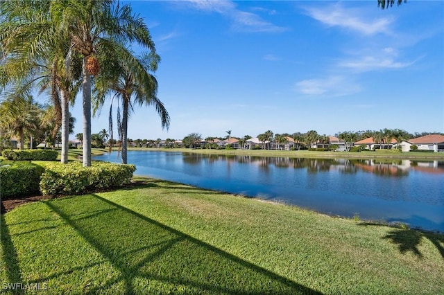 3695 Exuma Way, Naples, FL 34119 - property view of water featuring a residential view