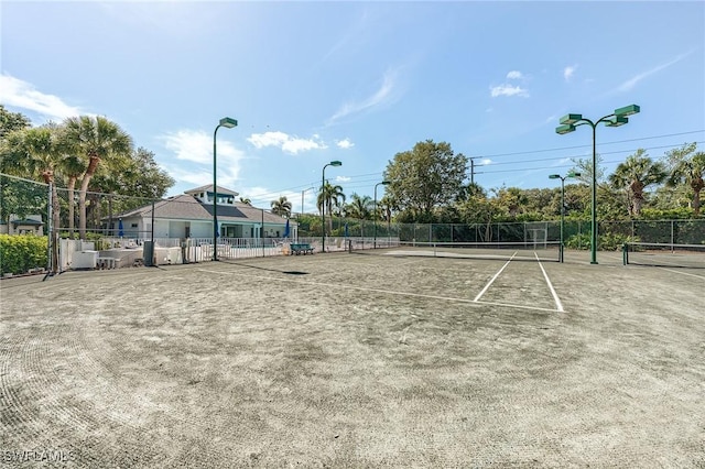 3775 Fieldstone Blvd Unit 104, Naples, FL 34109 - surrounding community featuring fence and a tennis court