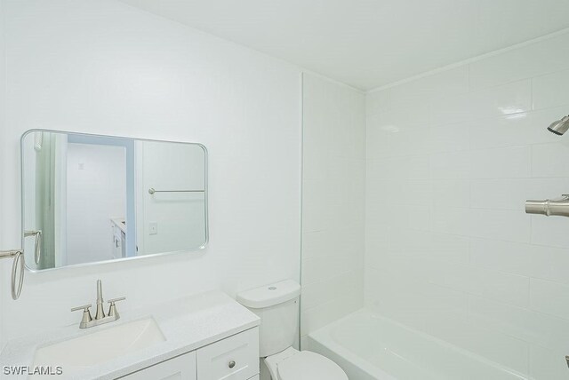 3225 E Riverside Dr Unit 26B, Fort Myers, FL 33916 - full bathroom with vanity and toilet