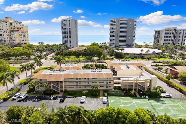 261 S Collier Blvd Unit 304, Marco Island, FL 34145 - aerial view featuring a water view and a city view