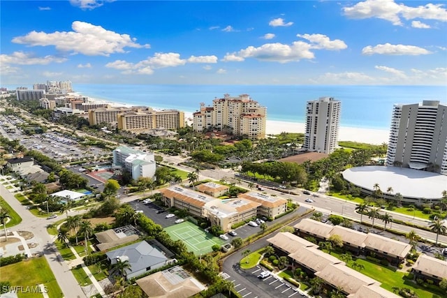 261 S Collier Blvd Unit 304, Marco Island, FL 34145 - aerial view featuring a view of city and a water view