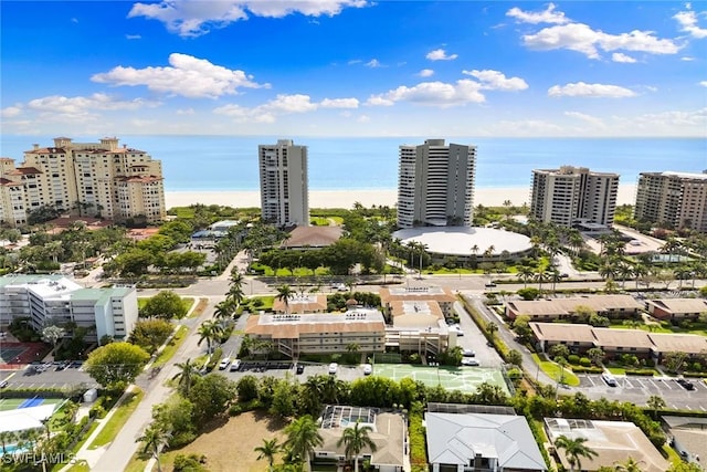 261 S Collier Blvd Unit 304, Marco Island, FL 34145 - aerial view with a water view and a view of city