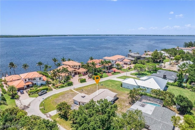 3965 W Riverside Dr, Fort Myers, FL 33901 - aerial perspective of suburban area featuring a nearby body of water