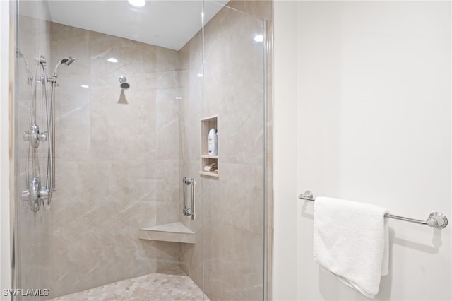 5793 Cape Harbour Dr Unit 1111, Cape Coral, FL 33914 - bathroom featuring a stall shower