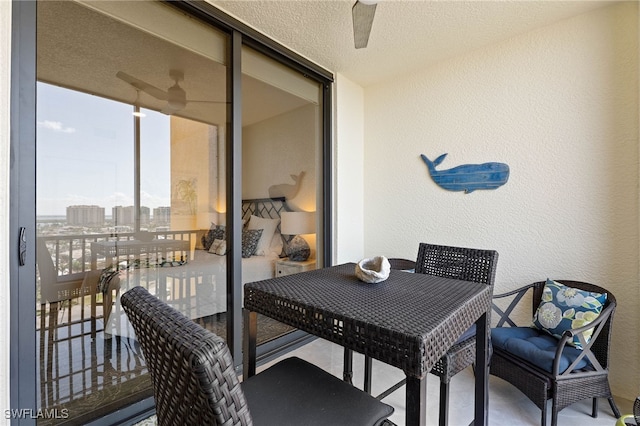 5793 Cape Harbour Dr Unit 1111, Cape Coral, FL 33914 - exterior space with a ceiling fan