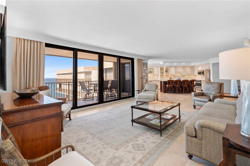 840 S Collier Blvd Unit 1805, Marco Island, FL 34145 - view of living room