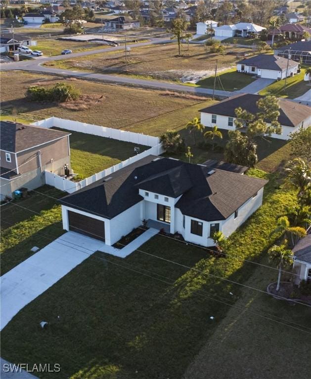 2808 NW 21st Ave, Cape Coral, FL 33993 - bird's eye view featuring a residential view