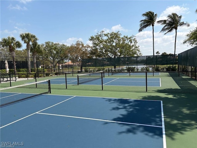 4788 San Carlo Ct, Naples, FL 34109 - view of tennis court