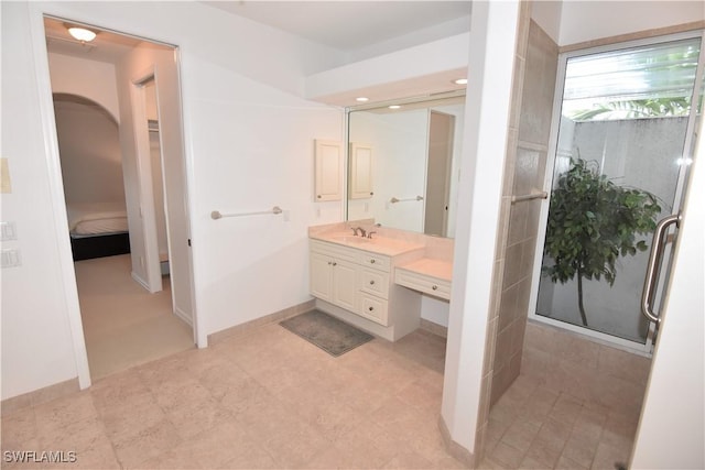 3787 Whippoorwill Ct, Punta Gorda, FL 33950 - full bathroom with vanity and baseboards