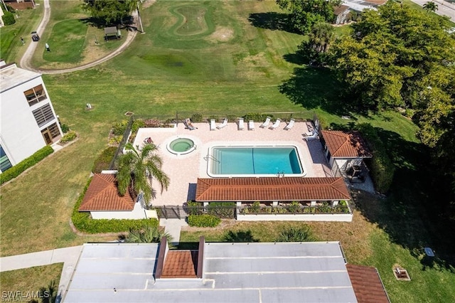 drone / aerial view