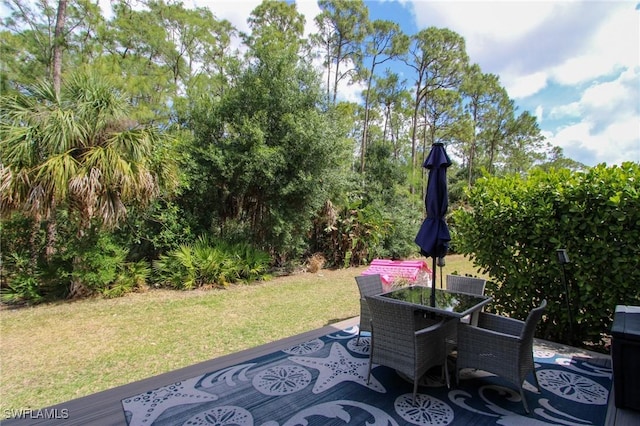 9792 Glen Heron Dr, Bonita Springs, FL 34135 - view of patio with outdoor dining space