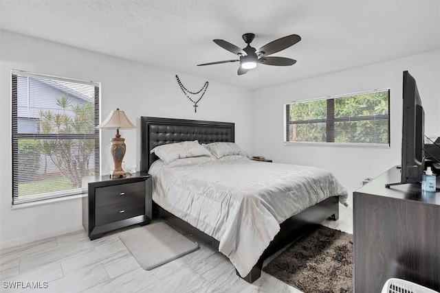 4732 Blackberry Dr, Fort Myers, FL 33905 - bedroom with baseboards and a ceiling fan